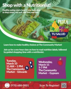 MIRA: Shop with a Nutritionist