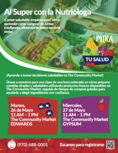 MIRA Tu Salud: Shop With a Nutritionist at TCM-Gypsum