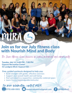 MIRA Fitness Class with Nourish Mind and Body